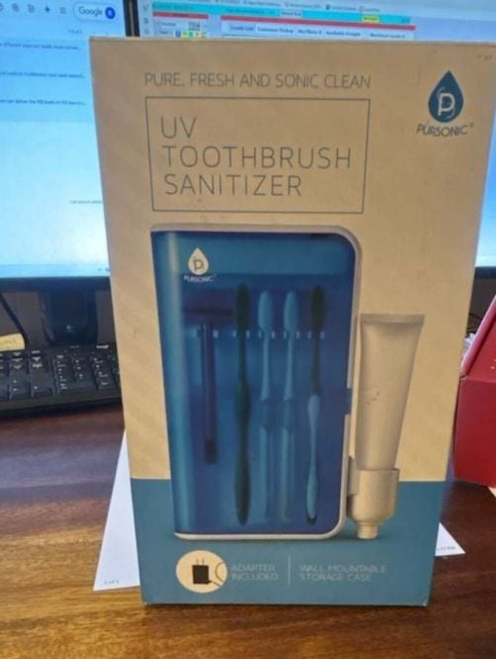 Pursonic UV Toothbrush Sanitizer
